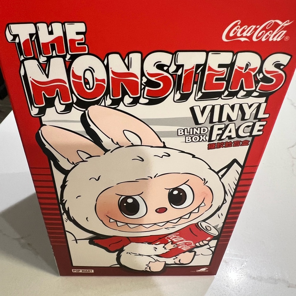 Labubu Coca-Cola The Monsters Vinyl Face Blind Box FROM POP MART WEBSITE